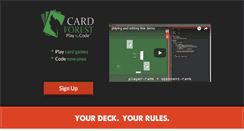 Desktop Screenshot of cardforest.com