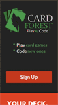 Mobile Screenshot of cardforest.com